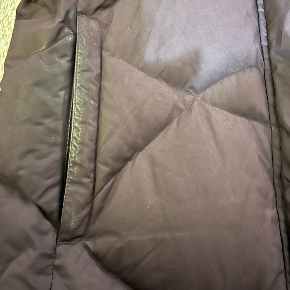 Purple North face MISS METRO PARKA down coat jacket - Size medium - Picture 6 of 6